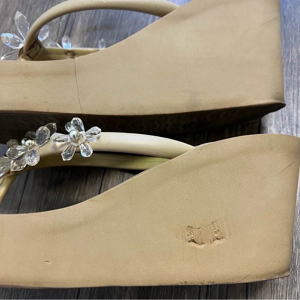 MMbyzhuo Platform Flip Flops Wedges Sandals flip flop Shoes Summer Comfy Thong 8